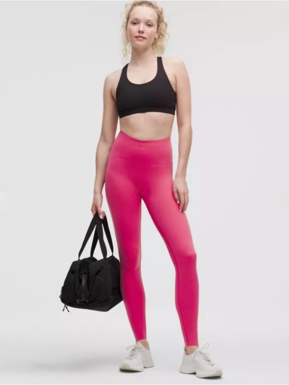🆕 LULULEMON Glow Up™ Super High-Rise Tight 28” Raspberry Coulis Size 8 NWT - Picture 3 of 15